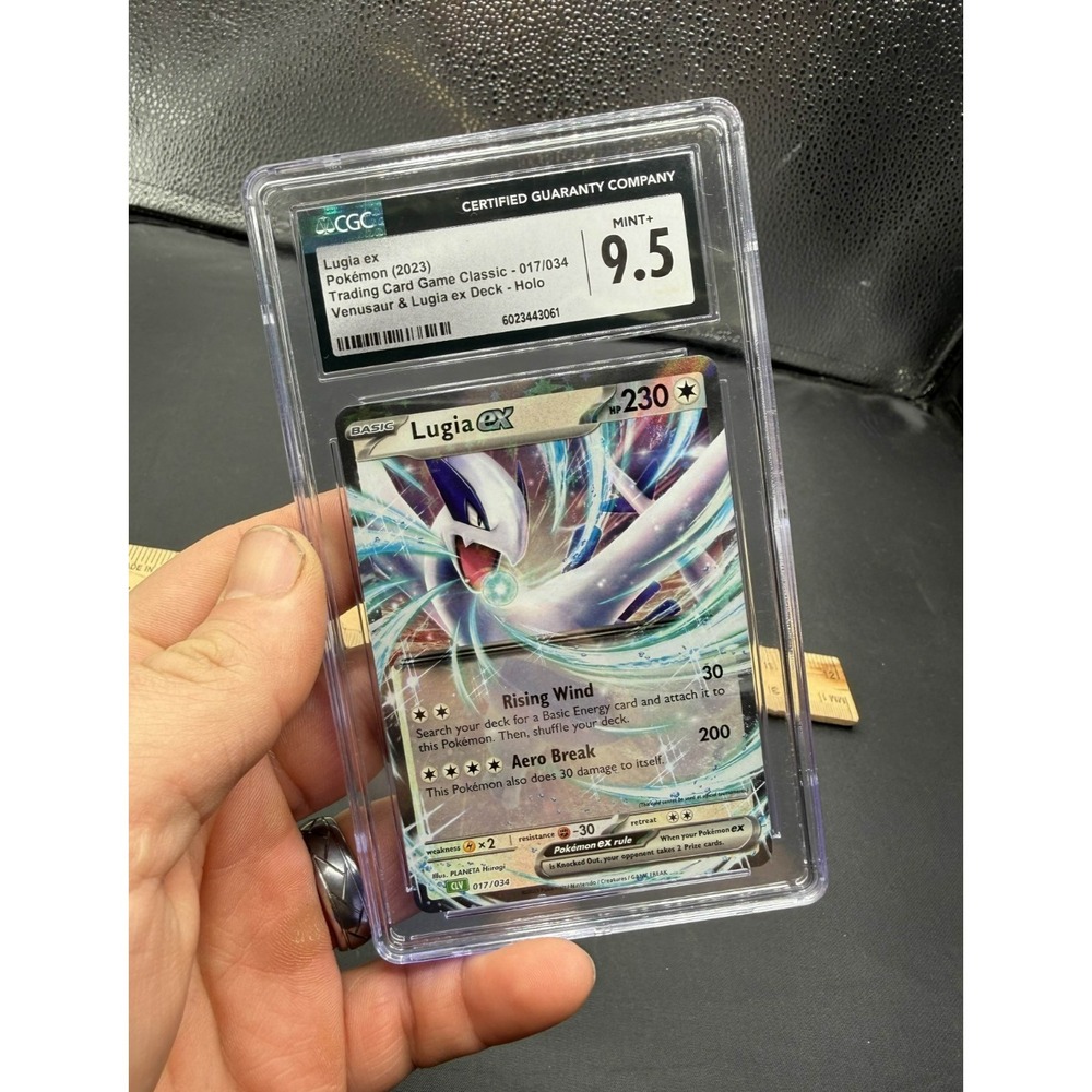 2023 Pokémon Trading Card Game Classic Venusaur & Lugia Deck CGC 9.5 Mint+ Holo